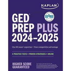 GED Test Prep Plus 2024-2025: Includes 2 Full Length Practice Tests 1000+ Practice Que..., Kaplan Publishing