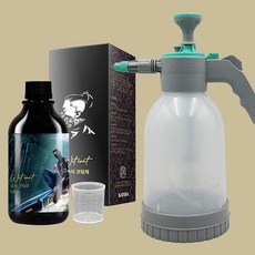 카티바 습식 코팅제 원액+압축분무기 세트 자동차 광택제 코팅제 세알남, 1세트, 500ml