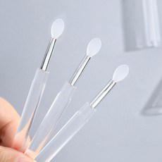 실리콘 립 브러쉬 팁 휴대용 립스틱 핑거팁 브러시 5P, 1개
