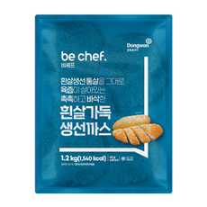 동원 비셰프 흰살가득생선까스, 3개, 1.2kg