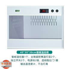 비어디드래곤 사육장 대형 레오파드개코 거북이 하우스, 1개, E_40X30X30 스마트 모델