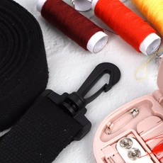 불꽃마켓 가방끈 부자재 플라스틱 회전 개고리 32mm 가방부자재 가방연결고리