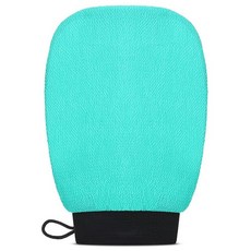 Valitic 각질 제거 장갑 바디 스크러버 죽은 피부 리무버 샤워 페이스 제거제 한국 스타일 스킨 수건 스프레이 셀프 탠 청록색 1개 281347, 밝은 터키석