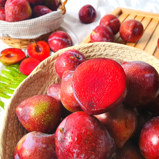 김천 햇 빨간자두 임산부자두 새콤달콤 속빨간 피자두, 1박스, 상 2.5kg (개당 110g내외), 상짜