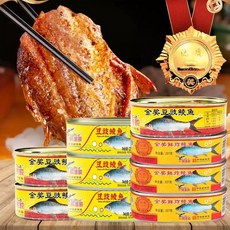 두반장 넣은 청어 통조림 227g 즉석 반찬, 검은콩소스+금메달 검은콩소스+갓튀김, 1개