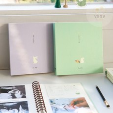 4타입 출산전후 임신한친구선물 임신다이어리 산모용품 육아일기, 04 민트