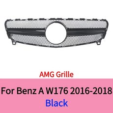 벤츠 A클래스 W176 A35 A180 A200 A250 A260 13-18 전면 흡입 그릴 중간 그리드 튜닝 호환