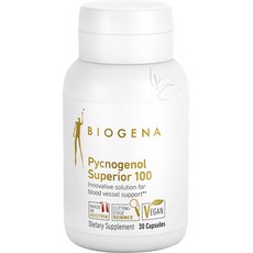 BIOGENA Pycnogenol Superior100碧蘿芷膠囊, 1個, 30 件