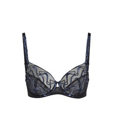 와코루 마유미 자수 메시 언더와이어 브라