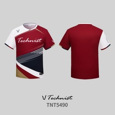 테크니스트 아울렛 TNT5490 남성 여성 반팔티셔츠 게임웨어 배드민턴 탁구 스쿼시 스포츠웨어