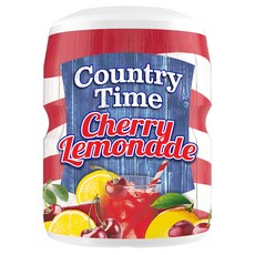 Country Time Cherry Lemonade Powdered Drink Mix 1 Canister for Shareable Refreshment Naturally, 1개