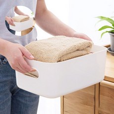 다용도 플라스틱 보관함 대형 30.5cmx20.2cm 수납정리함 정리함 서랍정리함, 스킨