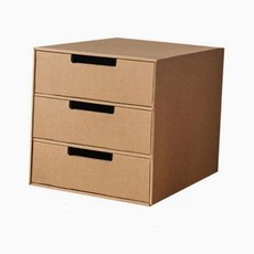 종이 크라프트 데일리 정리함 서랍 수납장 서랍장 79000EA 1EA, 본상품