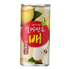 배음료 갈아만든 배 210mlx30캔, 210ml