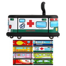 KesB 코레카 스티커 유아 영아 완구 아동 유치원 장난감 운전놀이, 스쿨버스