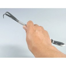 小樹安每 盆栽熊手2本爪 不鏽鋼材質 鬆土工具 園藝用品, 1個