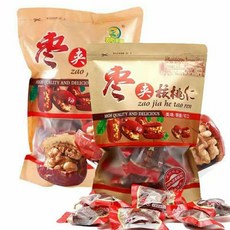 왕대추에 호두가 통으로 중국대추호두말이 낱개포장 장가계 견과류 대추간식 건강간식 500g, 1개