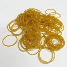 【HY】天然橡膠橡皮筋 No. 16 (1kg/包 本色) 便當綑綁 餐盒綑綁 辦公文件捆綁 家庭收納, 1個, 本色