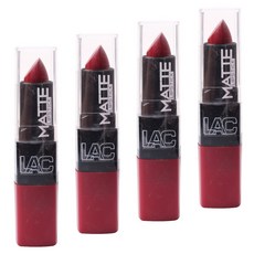 엘에이컬러즈 매트 립스틱 3.8g, CML470 Starlet, 4개
