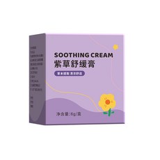 台灣出貨 止癢膏修護膏 紫草舒緩膏 清涼舒緩膏萬用膏 兒童防叮咬草本植物香膏 蚊蟲叮咬膏 多效修護舒緩驅蚊, 1個, 紫草舒緩膏6g/盒