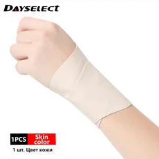1Pcs 손목 보호대 압축 염좌 골절 조인트 브레이스 슬리브 스트랩 남성 여성 보호 장비 야외 스포츠 농구, Skin color-right