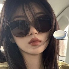 휴대용 여자 접이식선글라스 해외여행 운전 오버핏