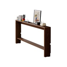 쇼파 뒤 틈새선반 수납장 침대 거실 라이트월넛 테이블 라이트월넛, 1개, 라이트호두색 길이100 너비22 높이87 자가 조립