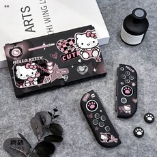 헬로키티 닌텐도 스위치2 케이스, 1개, 검은색, NS2