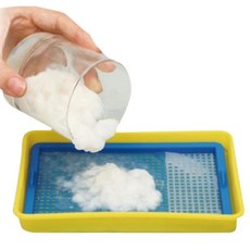 쉬운세척 분리체 종이만들기틀 과학키트 엄마표과학놀이 학교기관 조립키트, 1세트