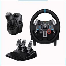 G29 G923 듀얼모터 PC PS4 PS5 레이싱 휠, 1개, G29 페달+기어 새제품 B, 기본 색상