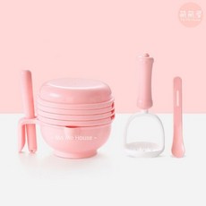 萌萌屋 【台灣現貨】嬰兒副食品研磨碗 副食品必備 果泥料理研磨, 1個, 粉色