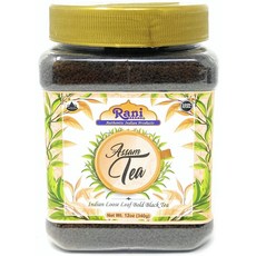 Rani Assam Tea (인도 루즈 리프 볼드 홍차) 340g (12온스) PET 병 ~ 천연 | 비건 | 글루텐 친화적 | 소금 및 설탕 프리 | GMO 프리 | 색상 없, 12 Ounce (Pack of 1), 아삼 차, 340ml
