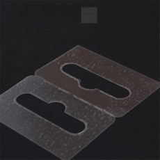 6P 걸이형 투명텍 전시용 상품진열 진열대, 1개