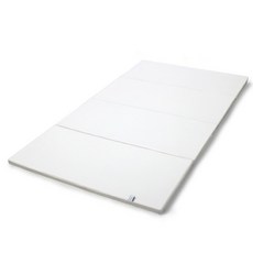 SORIANA 韓國正品抗菌四折墊 厚4公分 寶寶爬行墊 遊戲墊, 白