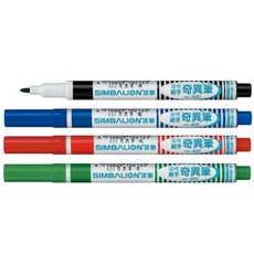雄獅 SIMBALION No.600 酒精性奇異筆 1.0mm, 1個, 黑色 12入 (盒裝)