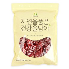 자연닮음 국내에서 스팀세척 건조한 수입 건고추 600g 익도 순한맛 한근 말린 통고추, 1개