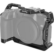 SmallRig 캐논 R8용 케이지 EOS 카메라 14-20 나사 구멍 38-16 위치 ARRI용 콜드 슈 QD 포트 및 NATO 레일 포함 - 4212, SmallRig 캐논 R8용 케이지 EOS 카메라 14