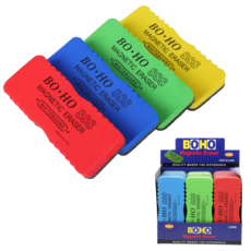 리쥬아 화이트보드 EVA 자석지우개, 12P 업그레이드 랜덤발송