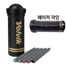 볼빅 게임통 뽑기통 오너봉 골프공 케이스 레이저각인 주문제작 골프 선물용, 1개, 블랙(각인X)