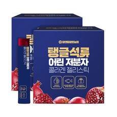 참앤들황토농원 저분자 어린 석류 콜라겐젤리 스틱, 20g, 100개