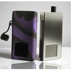 허니비 말론 실리콘 케이스 전자담배 호환, 블랙앤퍼플 [말론호환 허니비실리콘케이스], 1개