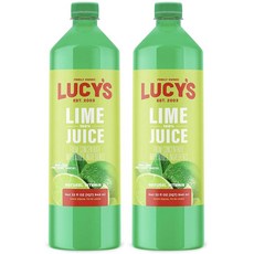 Lucy's 가족 소유 - FIJI 유기농 99% 순수 강황 주스 963.9g(34온스) 유리병 (프레쉬 프레스로 제작), Lime, 946ml