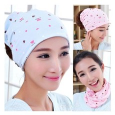 Anlisen 套頭帽 月子帽 保暖圍巾