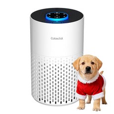침실 가정용 공기 청정기 2팩 Cobectal 공기 청정기 H14 트루 헤파 3-in-1 필터 포함 최대 1050 ft² 공간용 수면 모드 및 아로마 기능 사무실, White-1 Pack, White-1 Pack