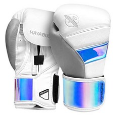 HAYABUSA 隼 拳擊手套 進階 精品 白彩虹, 1個
