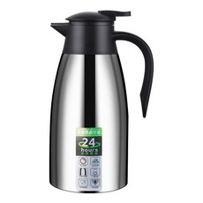 不鏽鋼保溫壺 酒店餐廳飯店水壺 家用真空保溫壺 大容量保溫瓶 長效保溫保冷, 流塵銀2050ml【八層鎖溫】,防塵抗菌316鋼【保溫24小時】, 1個