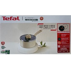 테팔 인덕션 블라썸 편수냄비, 18cm, 베이지, 1개