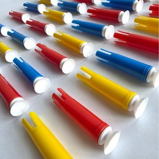 금메달 강력 안전 흡착탄 스폰지타입 플라스타입 사격 장난감 어린이 완구, 플라스틱 빨간색 5개 1세트