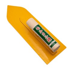 신용 기고대 타일 미장 전문가용 시멘트 흙손 고데, 삼각300, 1개
