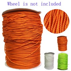 전기릴선 코드 전기선 캠핑 20/30/50/500M 스쿠버 핑거 스풀 릴 라운드 라인 수중 난파선 동굴 암초 스노클링 스피어 낚시 로프 교체, 50미터 오렌지, 20 Meter Orange